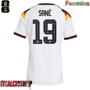 Germania Leroy Sane #19 Prima Maglia Femmina Mondiali 2026 Manica Corta